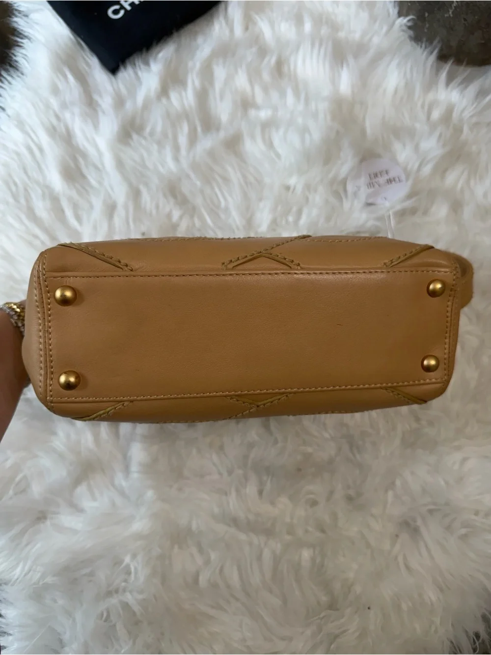 CHANEL elegant tan